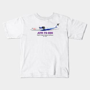 Avions de Transport Régional 72-500 - TACV Cabo Verde Airlines Kids T-Shirt